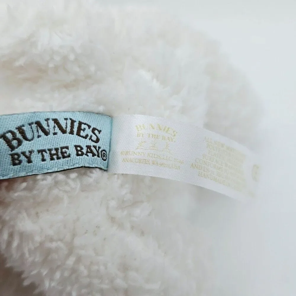 Bunnies By The Bay Bunny White Rabbit Plush Lovey